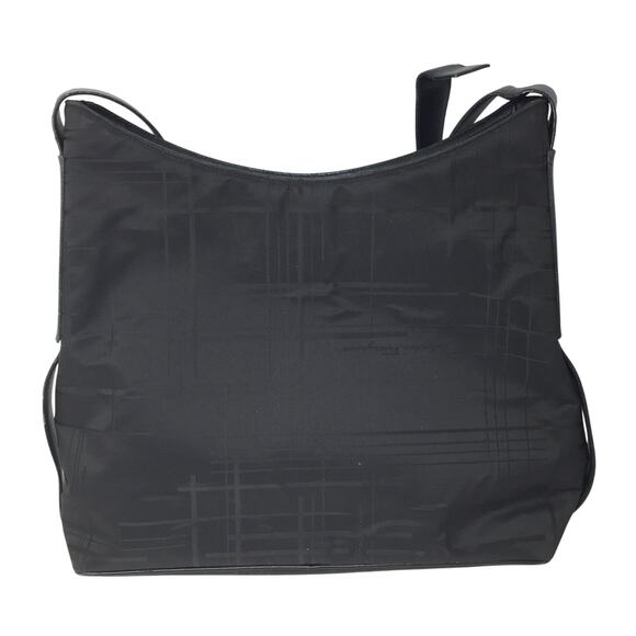 Salvatore Ferragamo Black Nylon Shoulder Bag - Picture 2 of 15